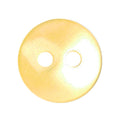 Small Pearlescent Yellow Button, 9mm