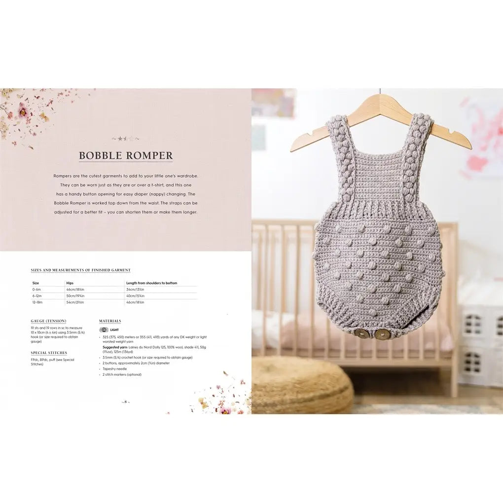 Timeless Textured Baby Crochet: 20 Heirloom Crochet Patterns For Babies and Toddlers