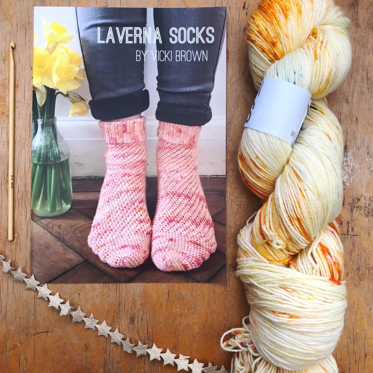 Laverna Socks  - Crochet Pattern