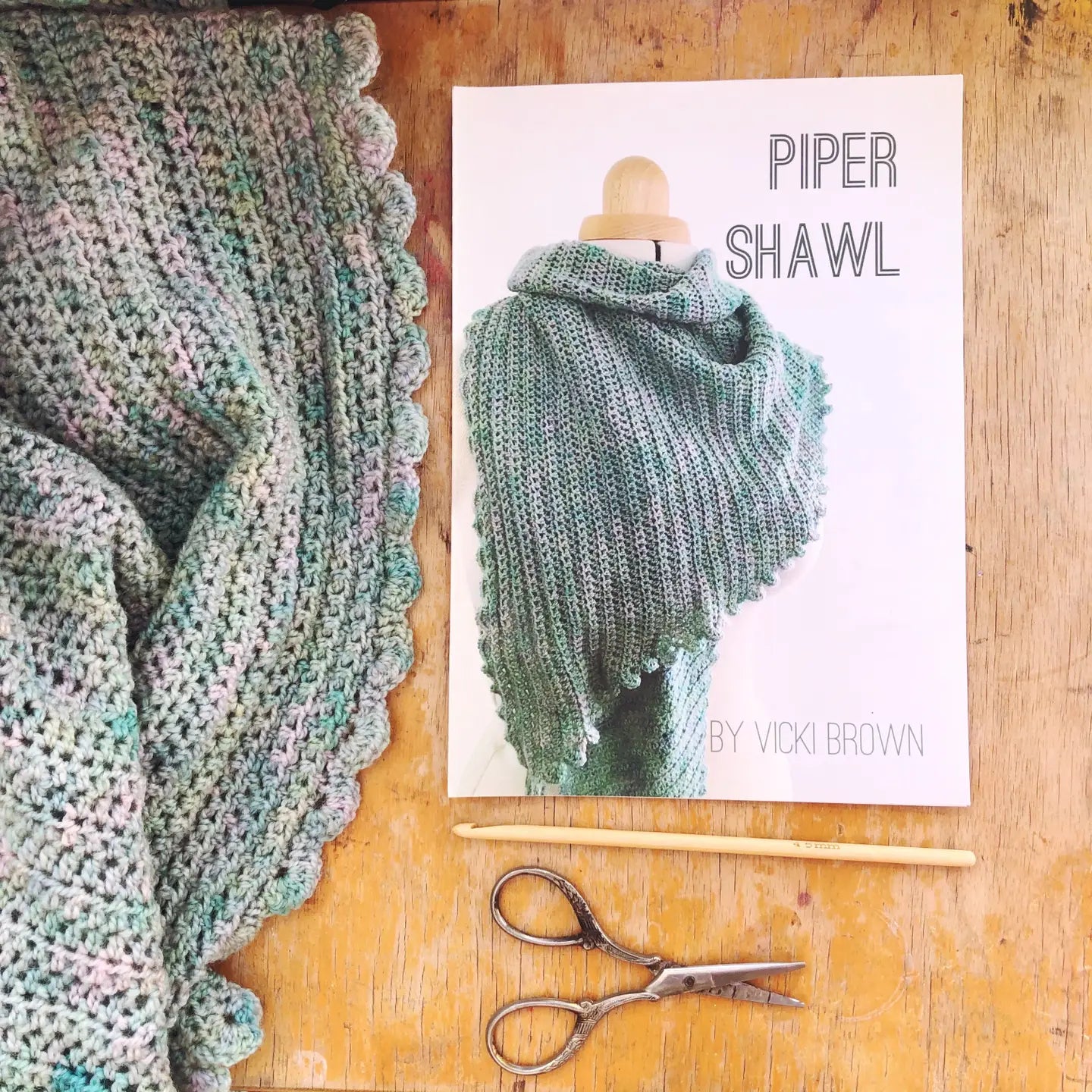 Piper Shawl - Crochet Pattern