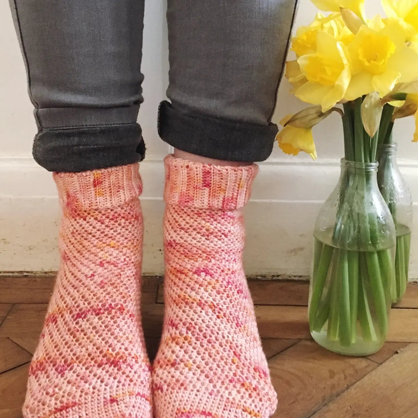 Laverna Socks  - Crochet Pattern