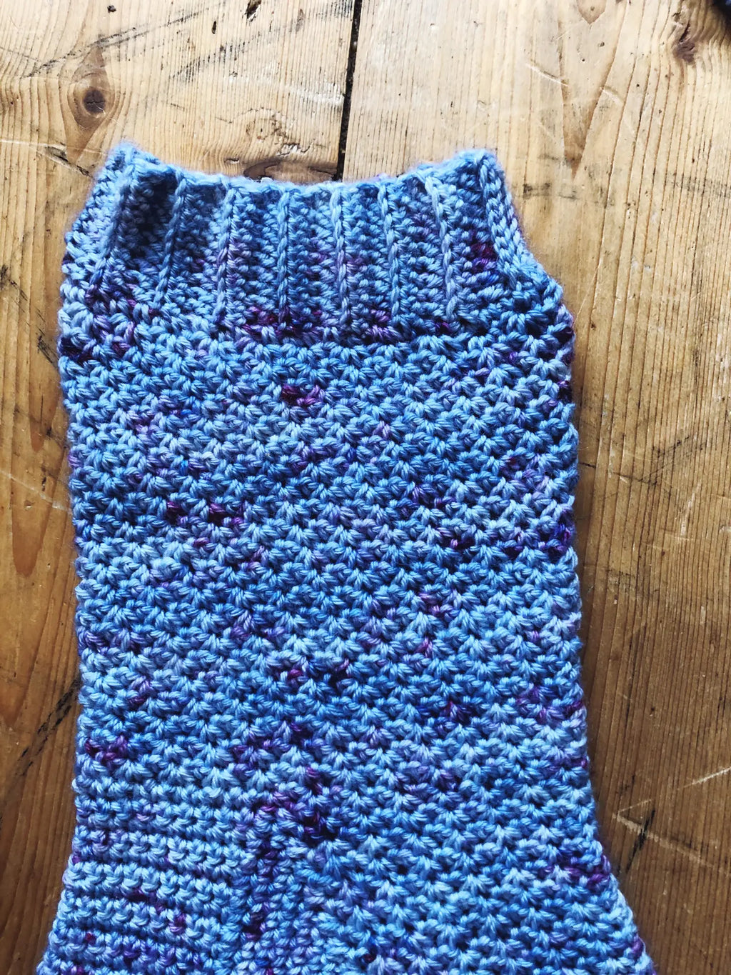 Tanzanite Socks  - Crochet Pattern
