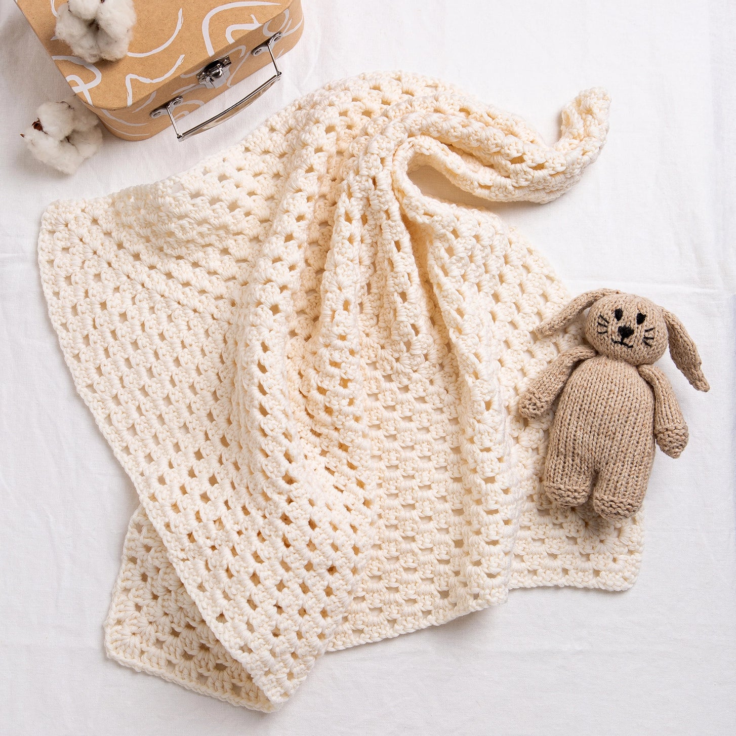 Granny Square Blanket Kit