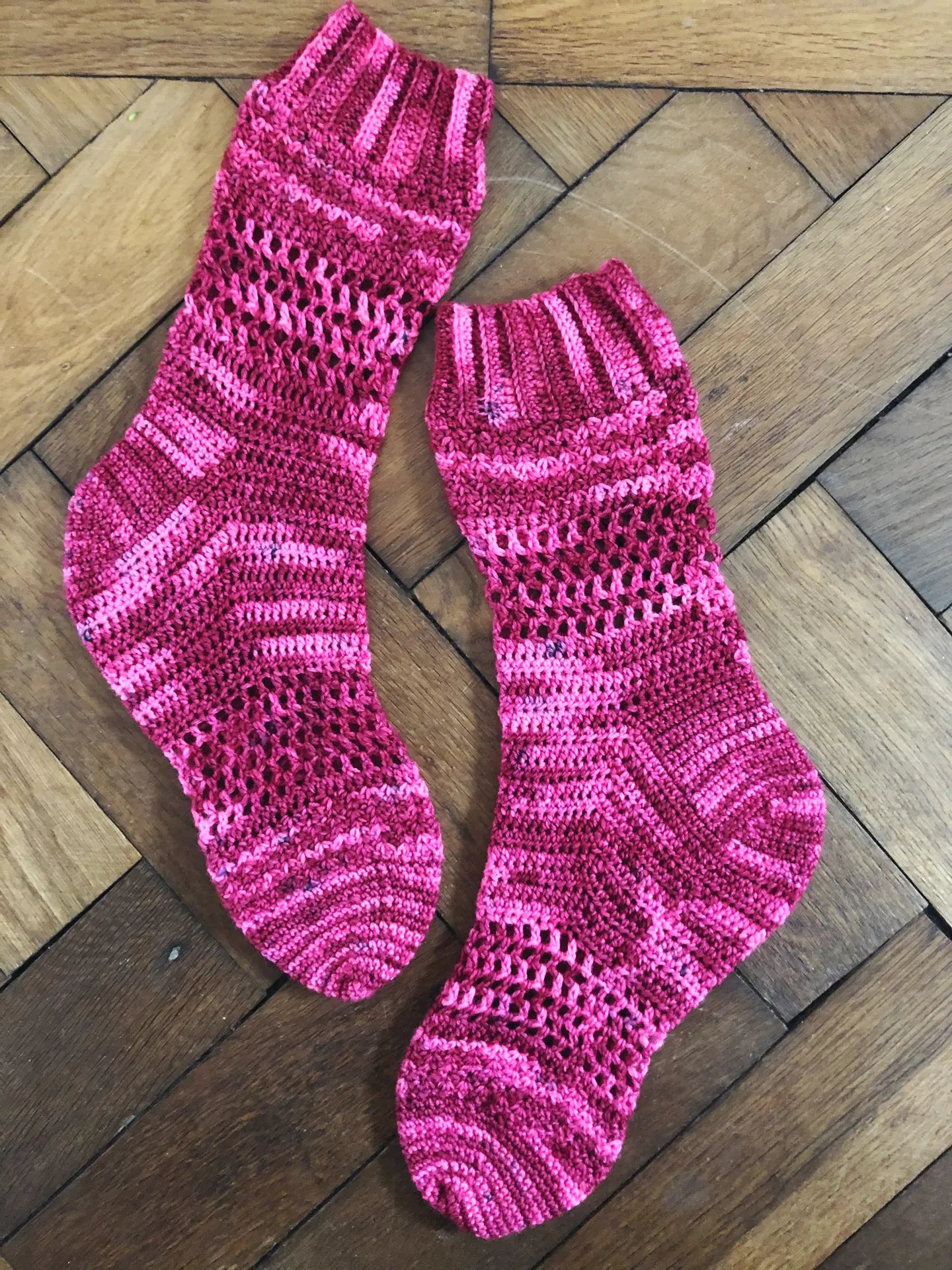 Eudialyte Socks- Crochet Pattern