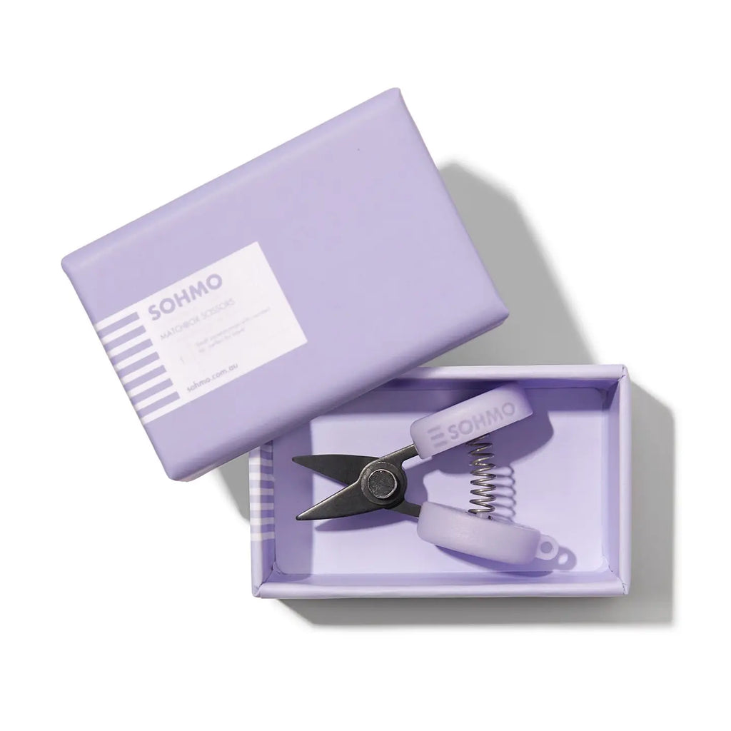 SOHMO Matchbox Scissors - Airline-Safe Travel Sewing Scissors