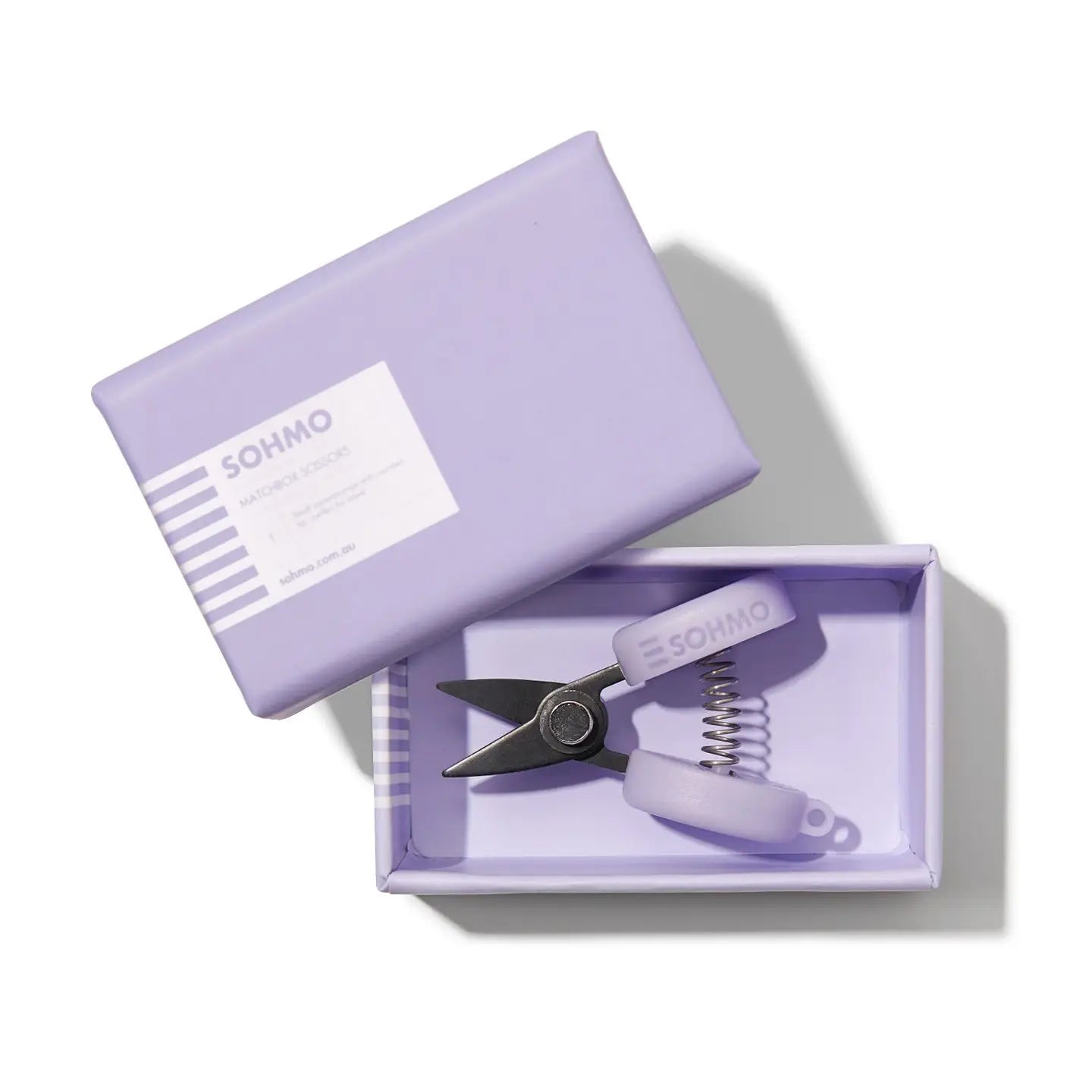 SOHMO Matchbox Scissors - Airline-Safe Travel Sewing Scissors