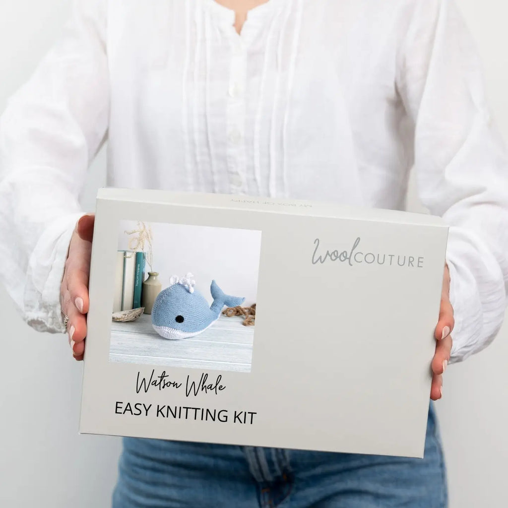 Watson Whale Easy Knitting Kit
