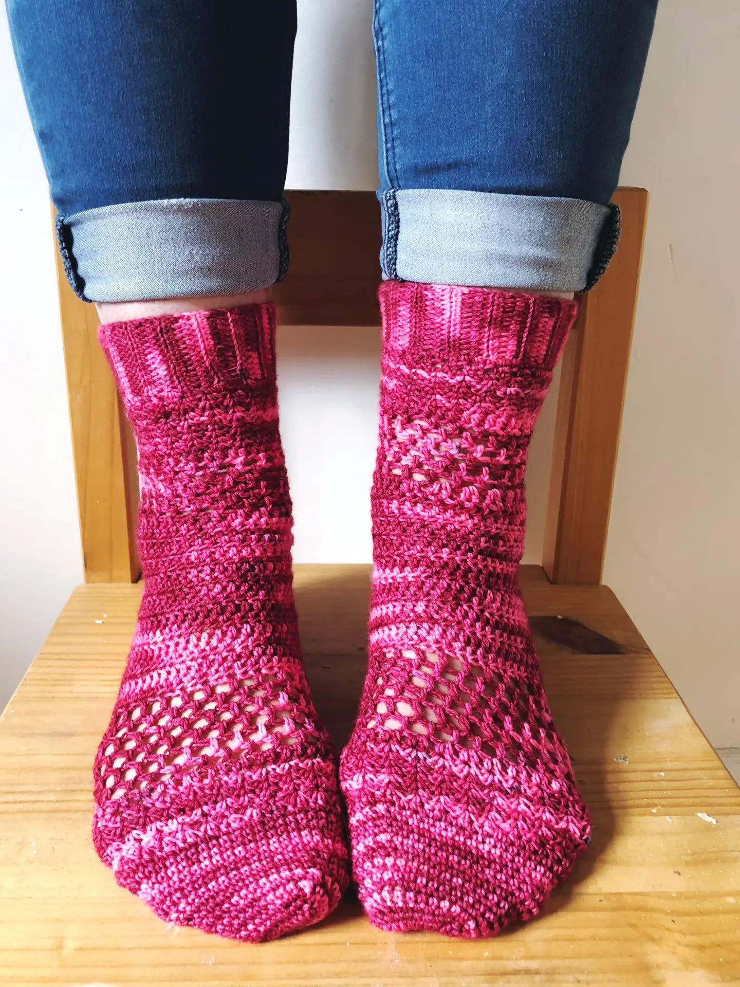 Eudialyte Socks- Crochet Pattern
