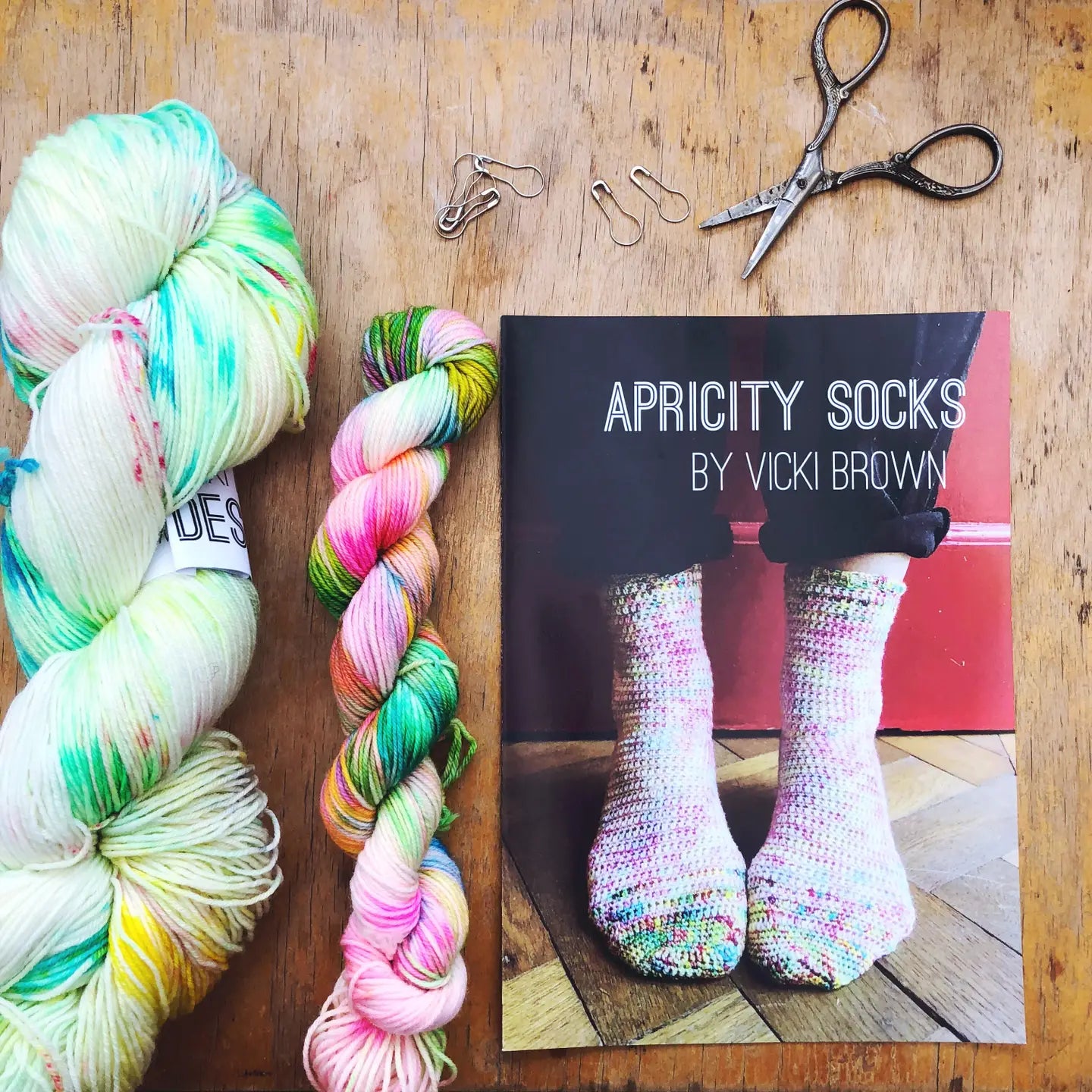 Apricity Socks - Crochet Pattern