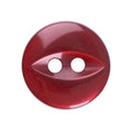 Fisheye Buttons, Dark Pink, 11mm
