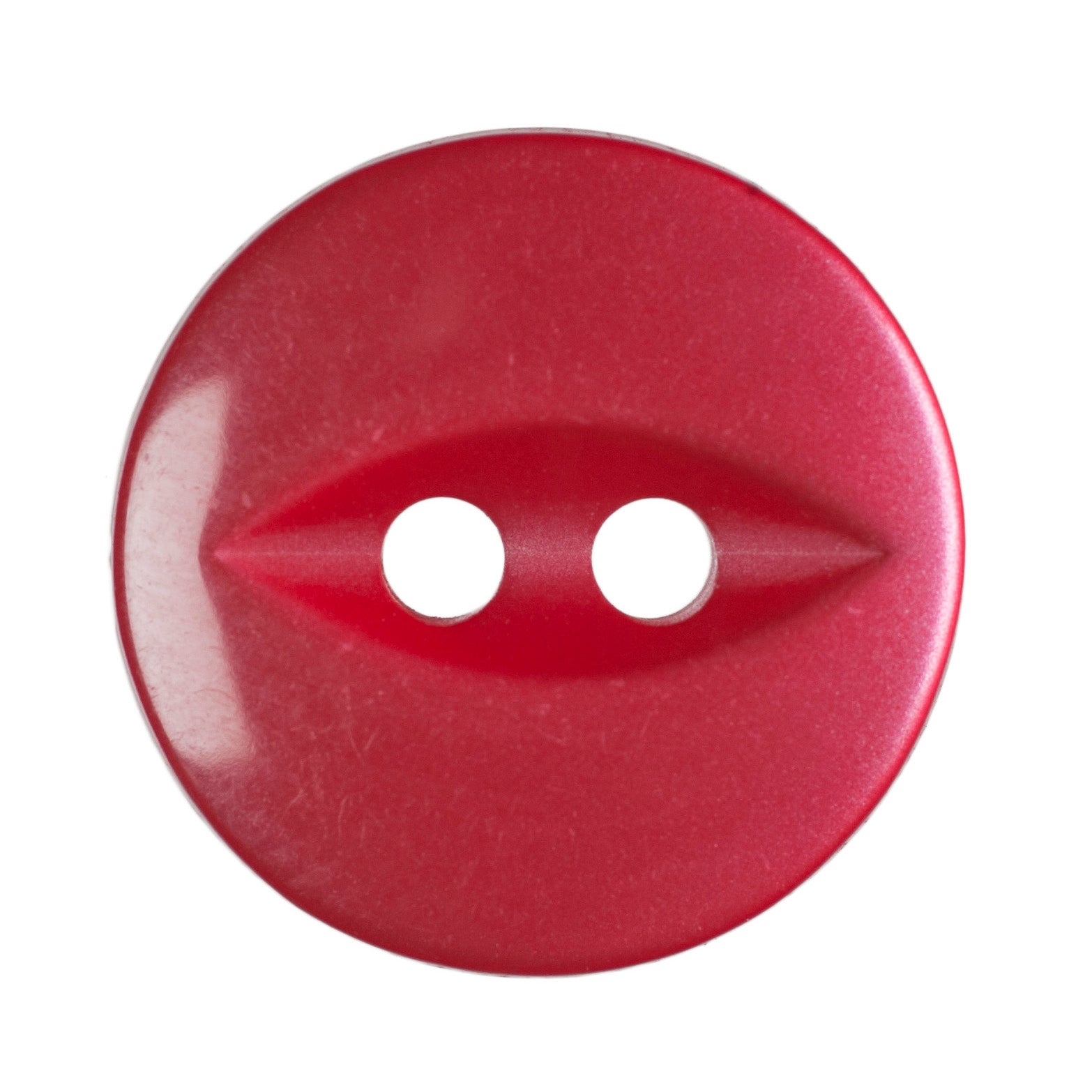 Fisheye Buttons, Red, 14mm