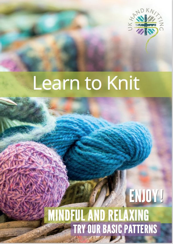 UK Hand Knitting – Learn to Knit Booklet