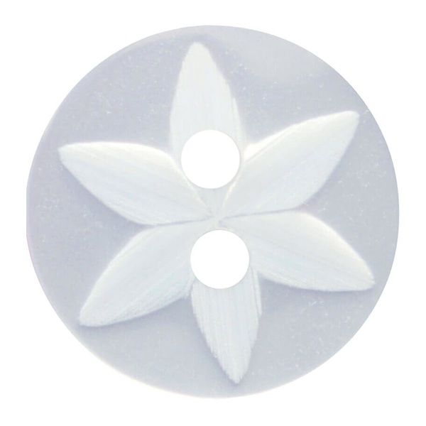 Two Hole Star Design Buttons